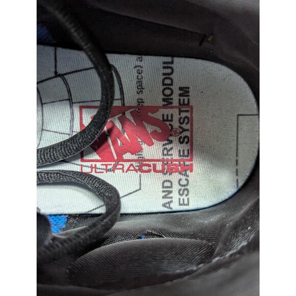 VANS NASA Space Voyager SK8-Hi Sneakers Black Leather High Top Mens 12 Astronaut - Picture 9 of 10